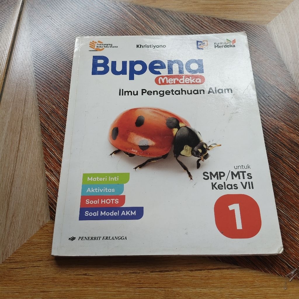 Buku Bupena Merdeka IPA Kelas VII SMP Erlangga