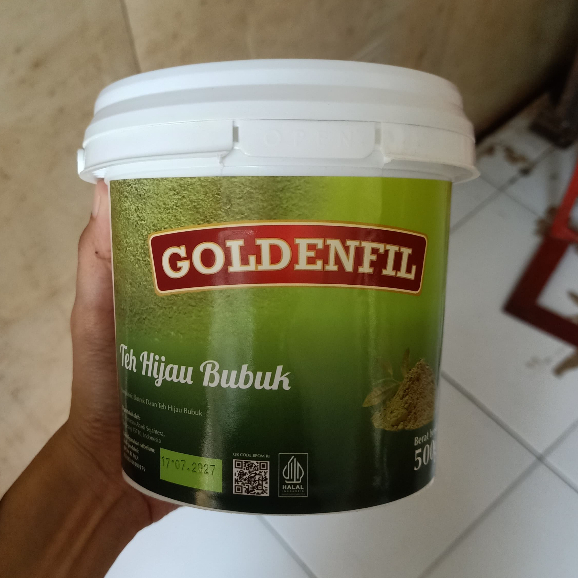 

Pure Matcha Powder Goldenfil / Premium Matcha / Bubuk Greentea 500gr