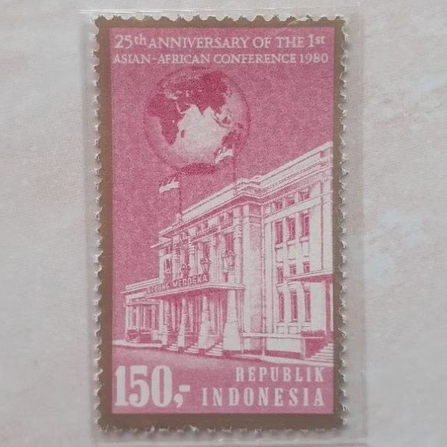 

(ID5) Perangko Indonesia 25 Tahun Konferensi Asia Afrika di Bandung Tahun 1980