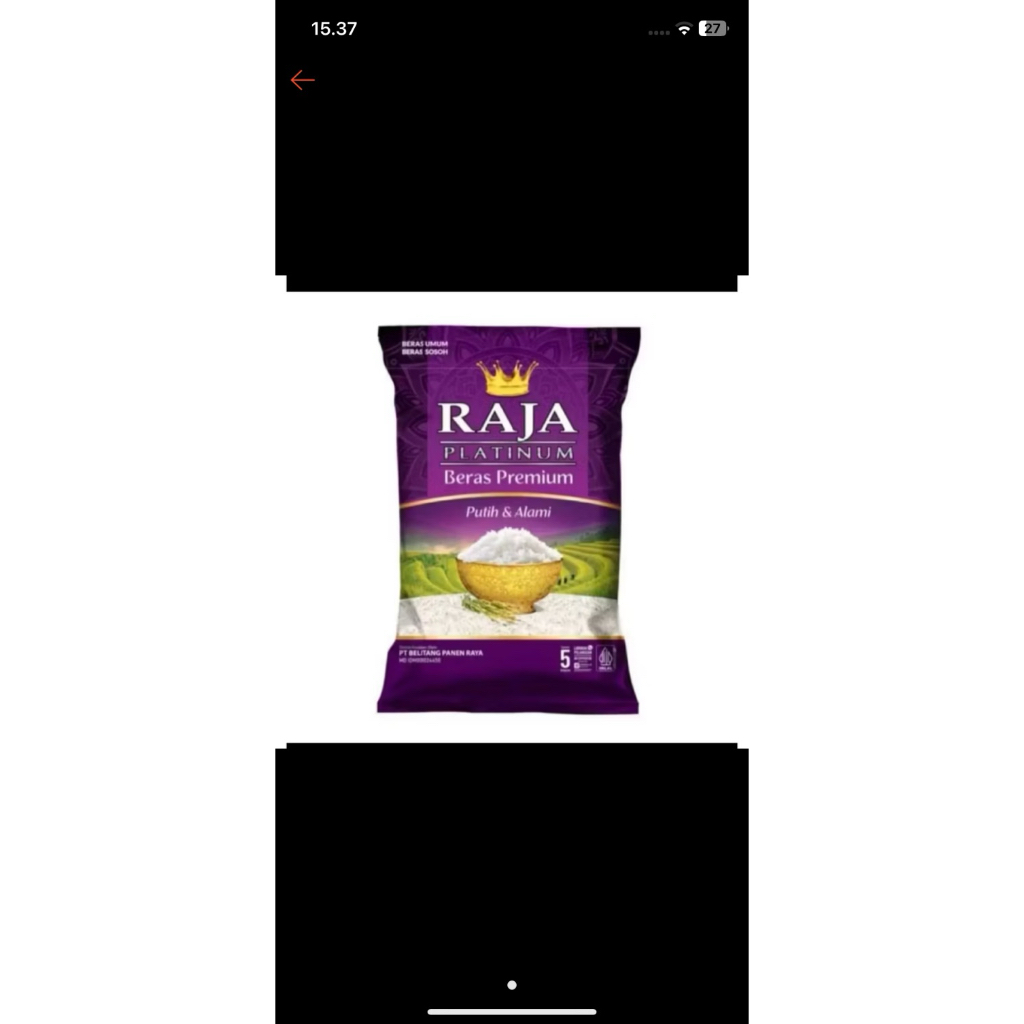 

BERAS RAJA PLATINUM 5kg
