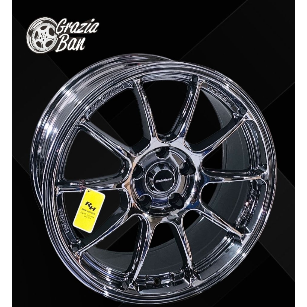 TC105X 18x8.0 5x114,3 ET40 Black Chrome