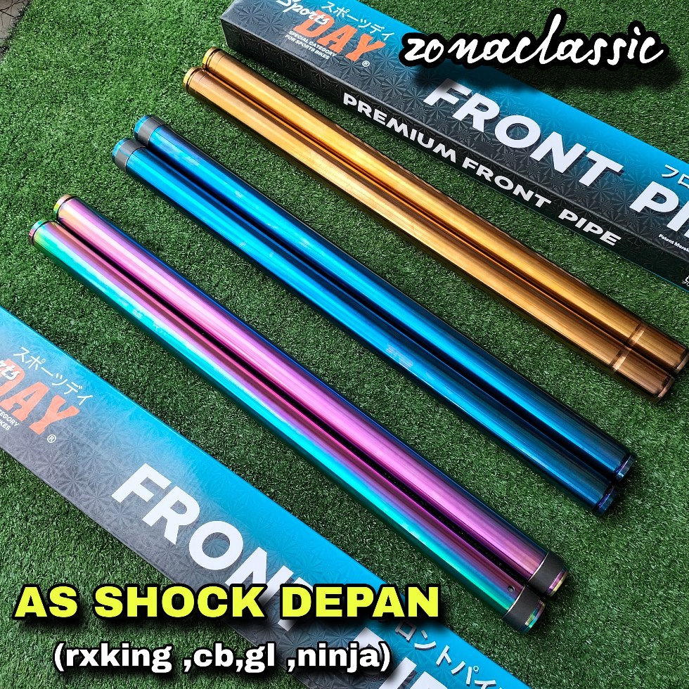 As Shock Depan Rainbow Gold 26 30 31 33 Pnp Rx King Satria Fu CB GL Megapro Tiger Ninja Import DAY