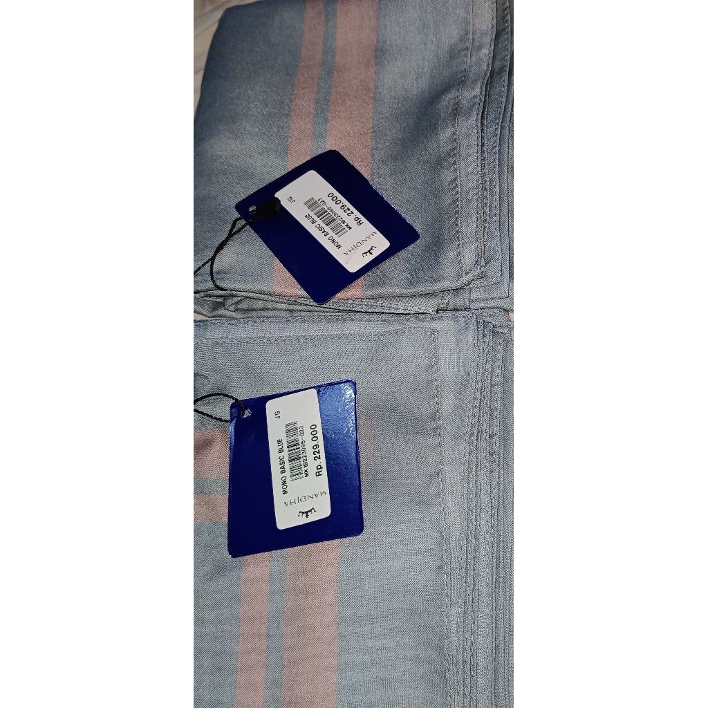 Mandjha 1 Pc Scarf Ivan Gunawan Fashion Original Scarf Mono Basic Blue Abu,Produksi Black,White,Red,