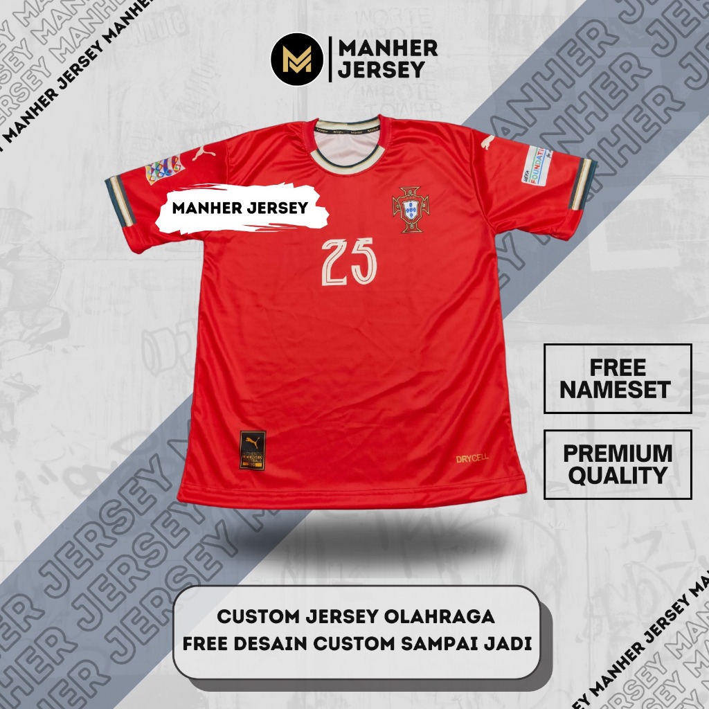 JERSEY PORTUGAL 2025 FULL PRINTING