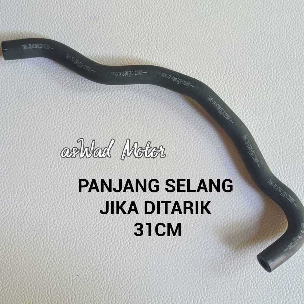 Selang Hawa 31 CM 7 MM Universal Mesin Motor Mobil Tahan Panas Selang Udara Original Rubber Selang