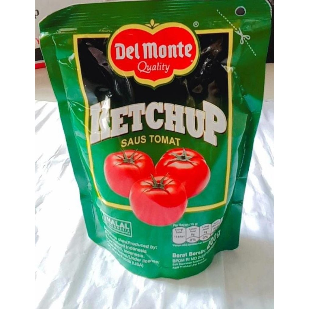 

delmonte saus tomat 200gr