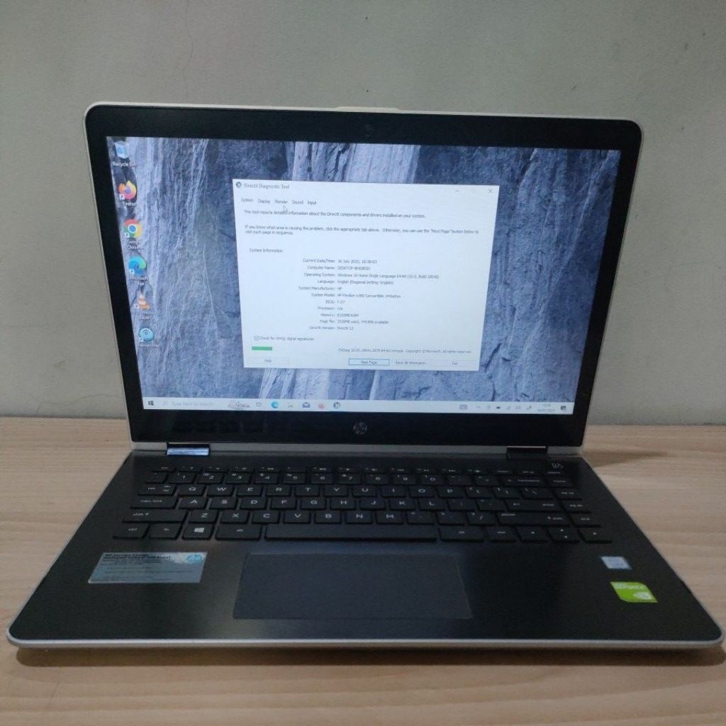 LAPTOP BEKAS NORMAL HP 14-I5-I3 GEN 6 SIAP PAKAI