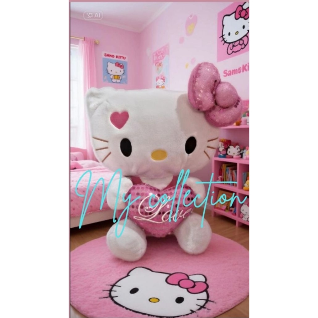 ( Preloved ) Boneka Hello kitty