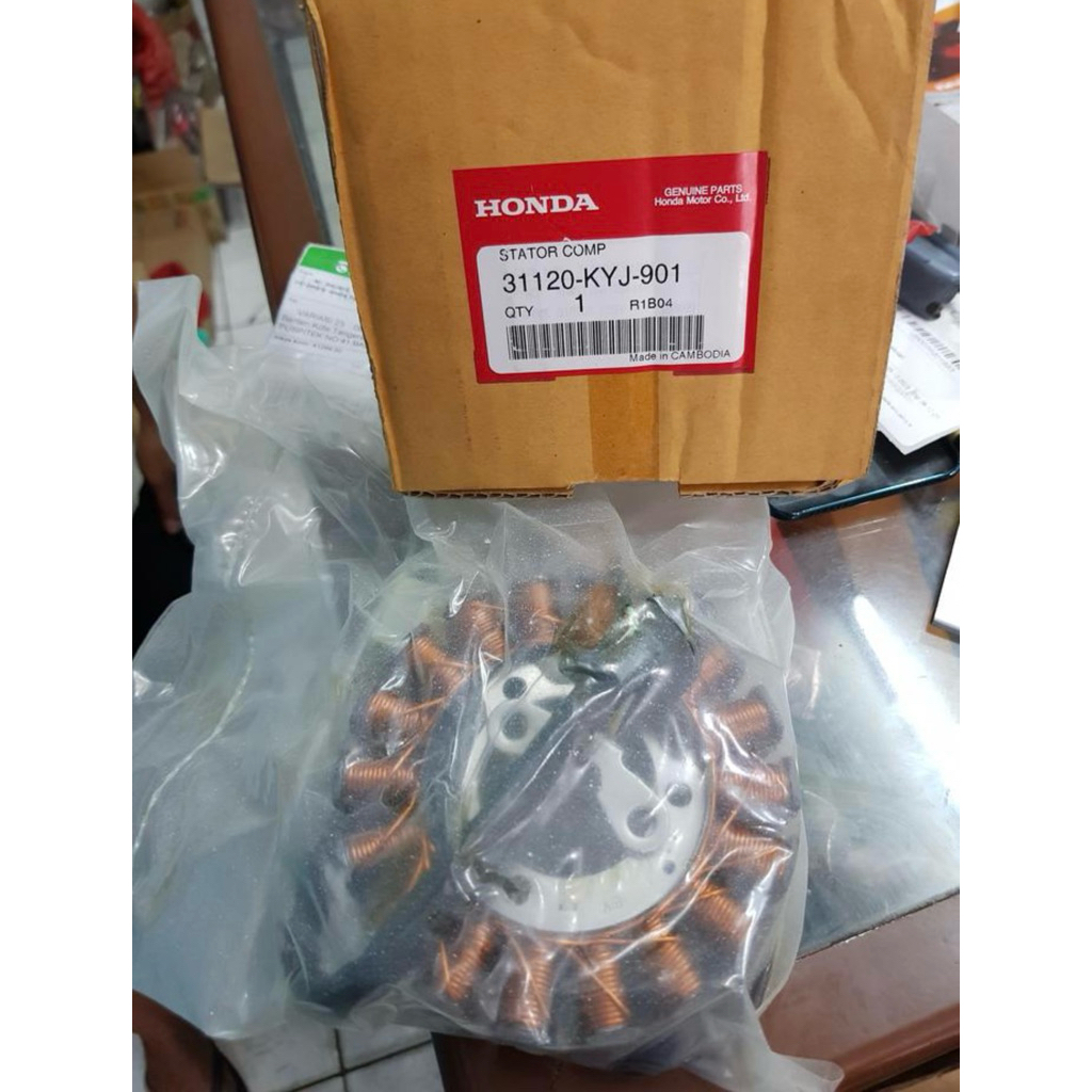 Stator Comp/Spull CBR 250 R K33/KYJ/CRF 250 Rally (31120-KYJ-901) Original Made In Kamboja