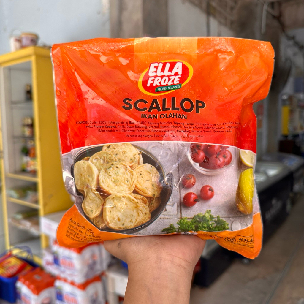 

ELLA FROZE scallop 500g