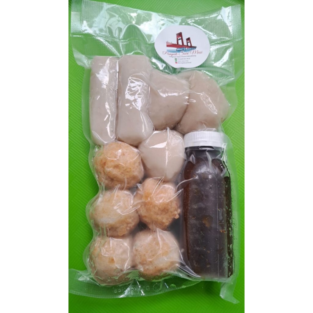 

Frozen Packed Pempek Mix