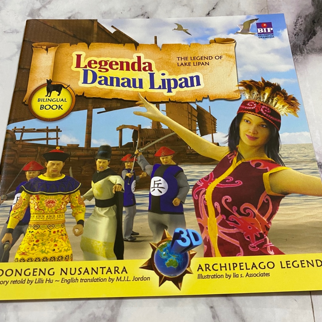 Legenda danau lipan Seri cerita rakyat 34 provinsi cerita rakyat nusantara legenda bilingual inggris