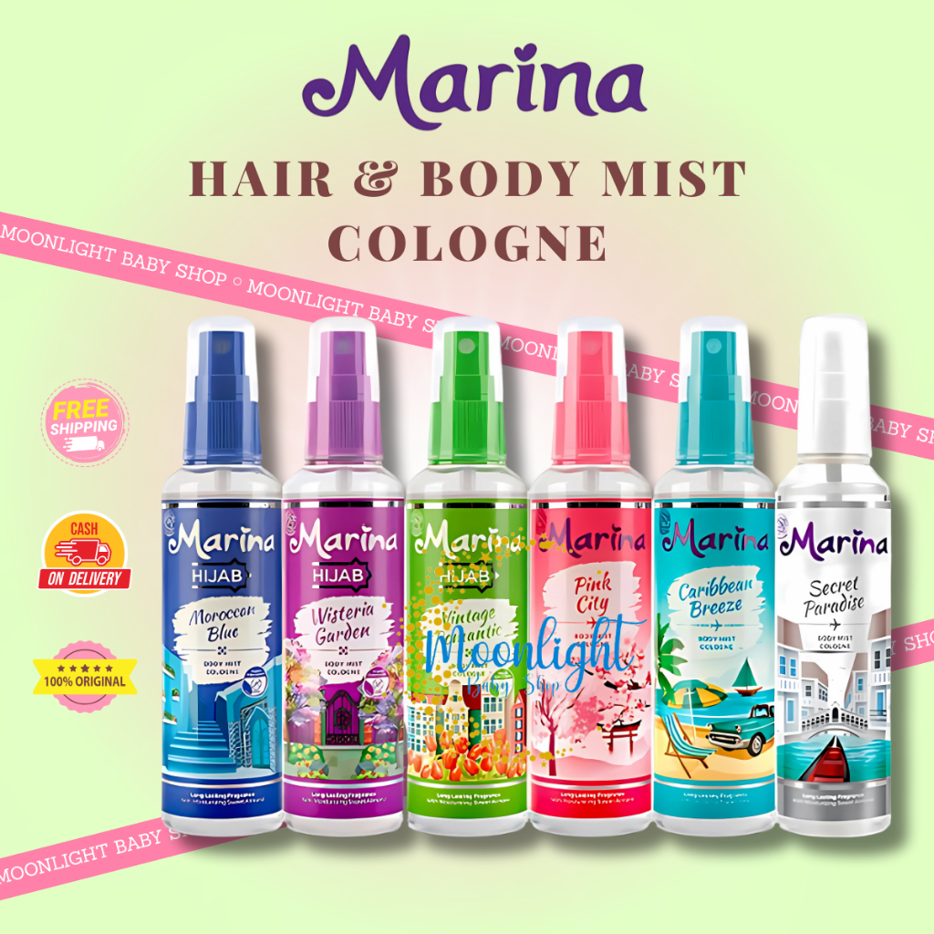 MARINA Hair & Body Mist Cologne 100ml | Parfum / Parfume Hijab