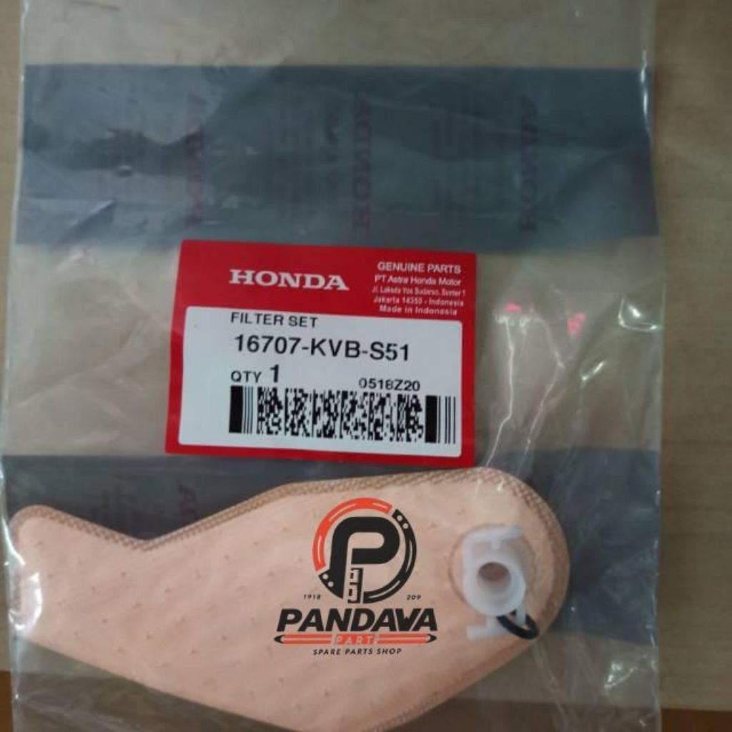 16707-KVB-S51 FILTER FUELPUMP FILTER SARINGAN BENSIN SCOOPY FI K16 FILTER SARINGAN BENSIN BEAT FI K2