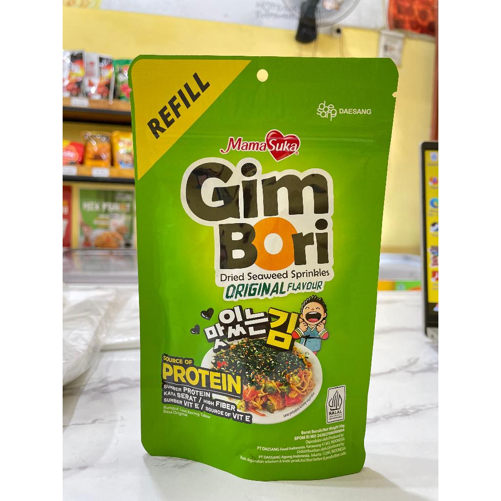 

Mama Suka GimBori I Rumput Laut Kering Tabur 60gr