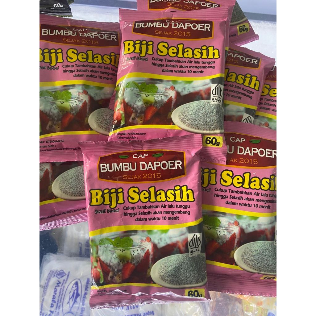 

Bumbu Dapoer Biji Selasih 60gr