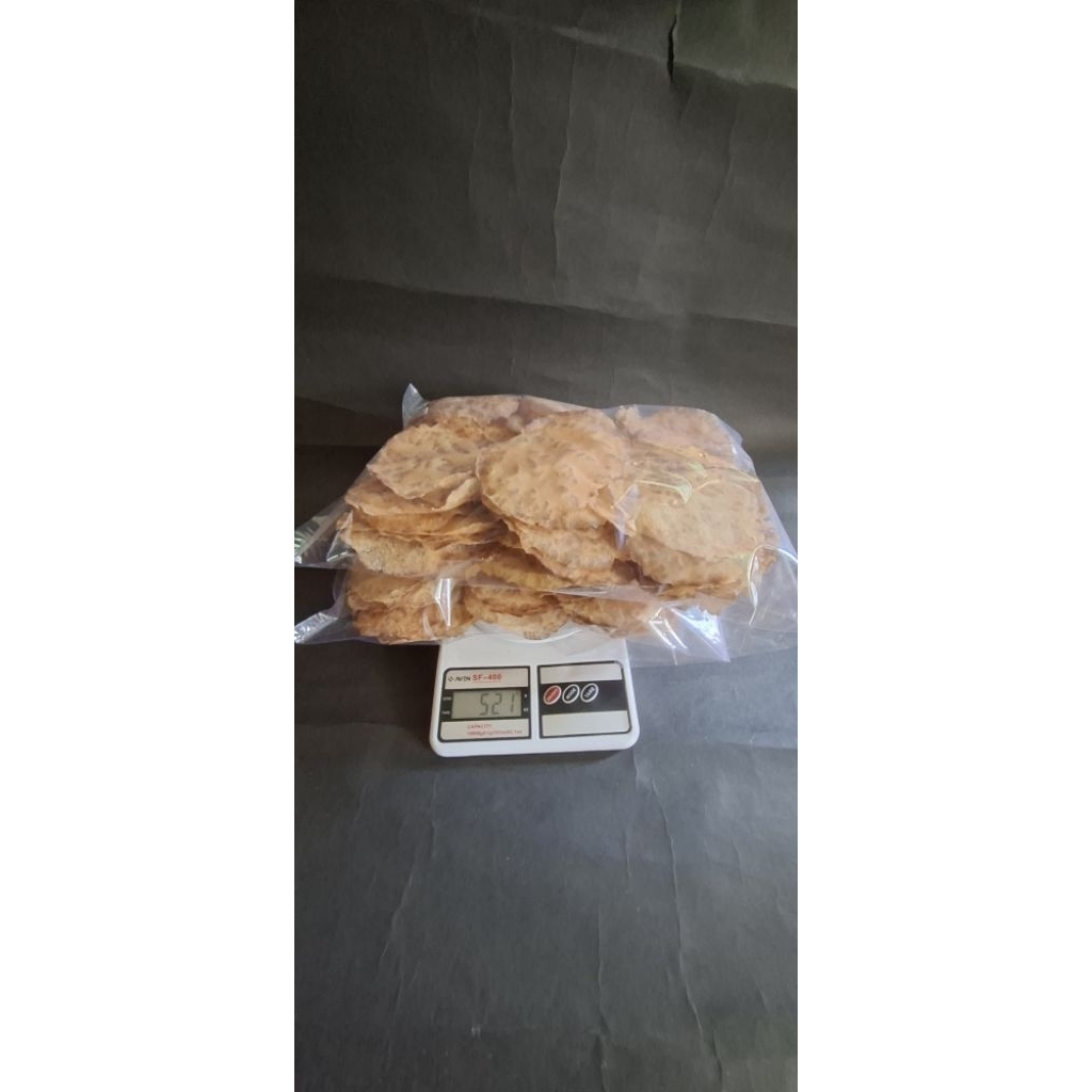 

kerupuk jengkol/ jariang khas padang berat 500 gram