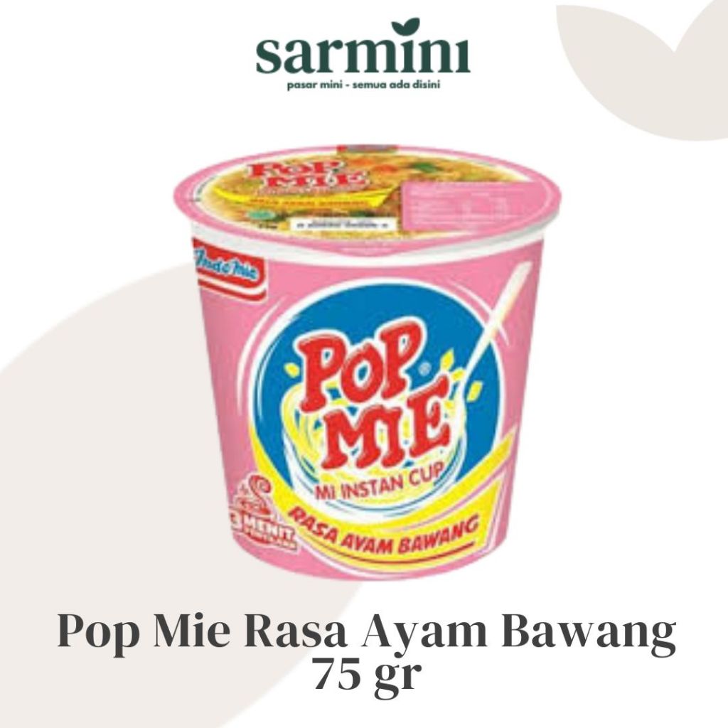 

Pop Mie Kuah Rasa Ayam Bawang 75gr