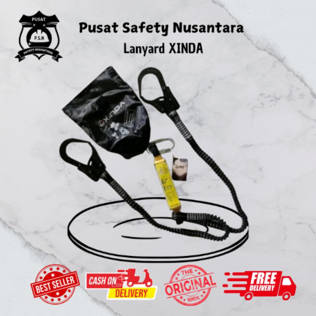 

Double Lanyard Absorber XindaXINDA ABSORBICA DOUBLE LANYARD