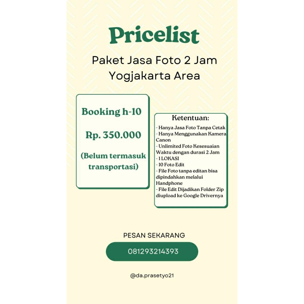 JASA FOTOGRAFER MURAH YOGJAKARTA (Akad, Ultah, Lamaran, Weeding, Preweding, Outing Class, Family Gat