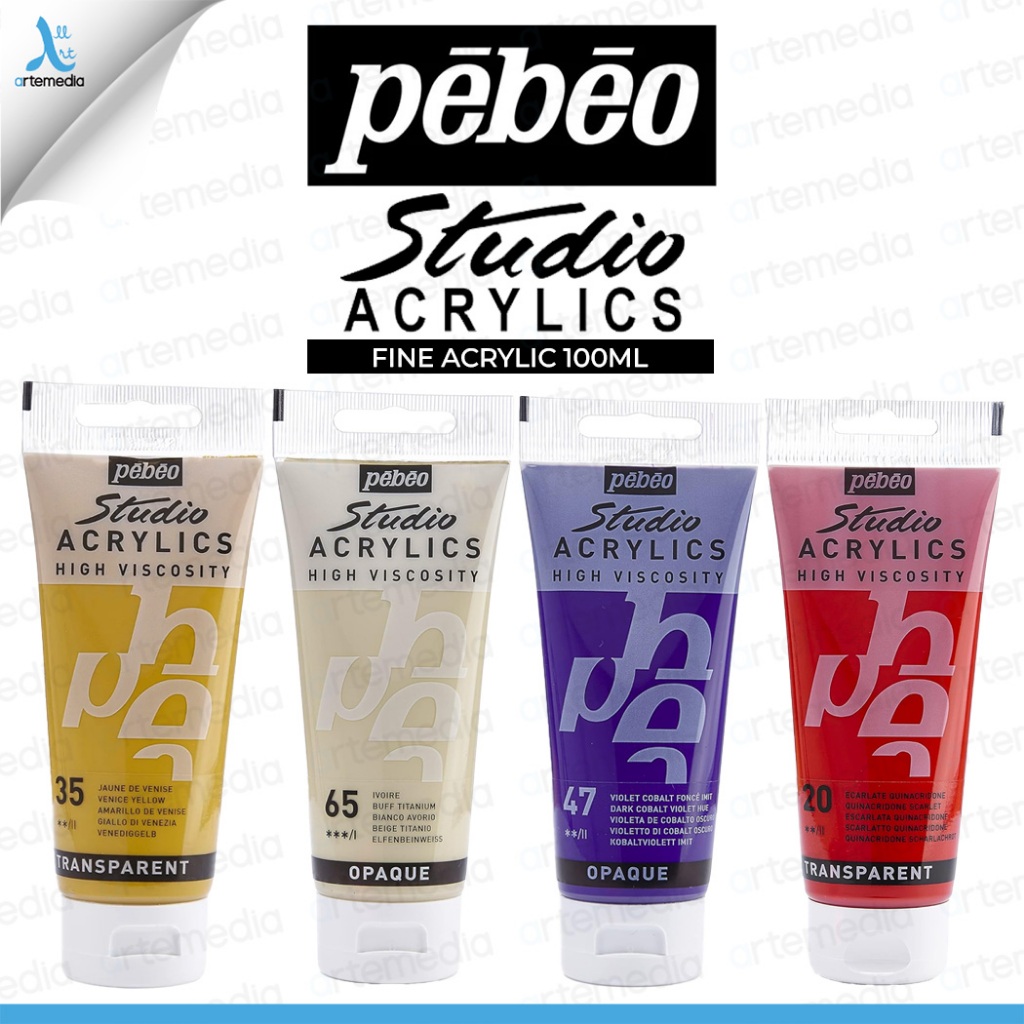 

Pebeo Studio Acrylic Paint Fine Color Cat Akrilik 100ml