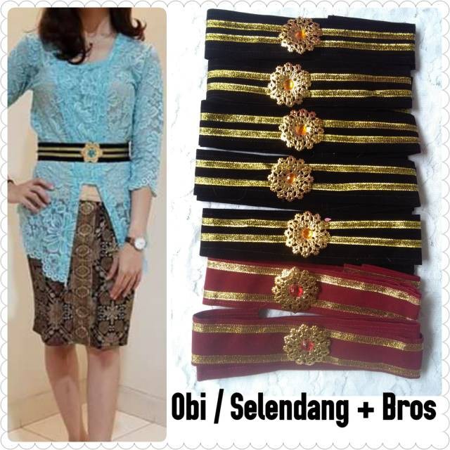 SABUK BELT OBI KEBAYA ANAK DAN DEWASA