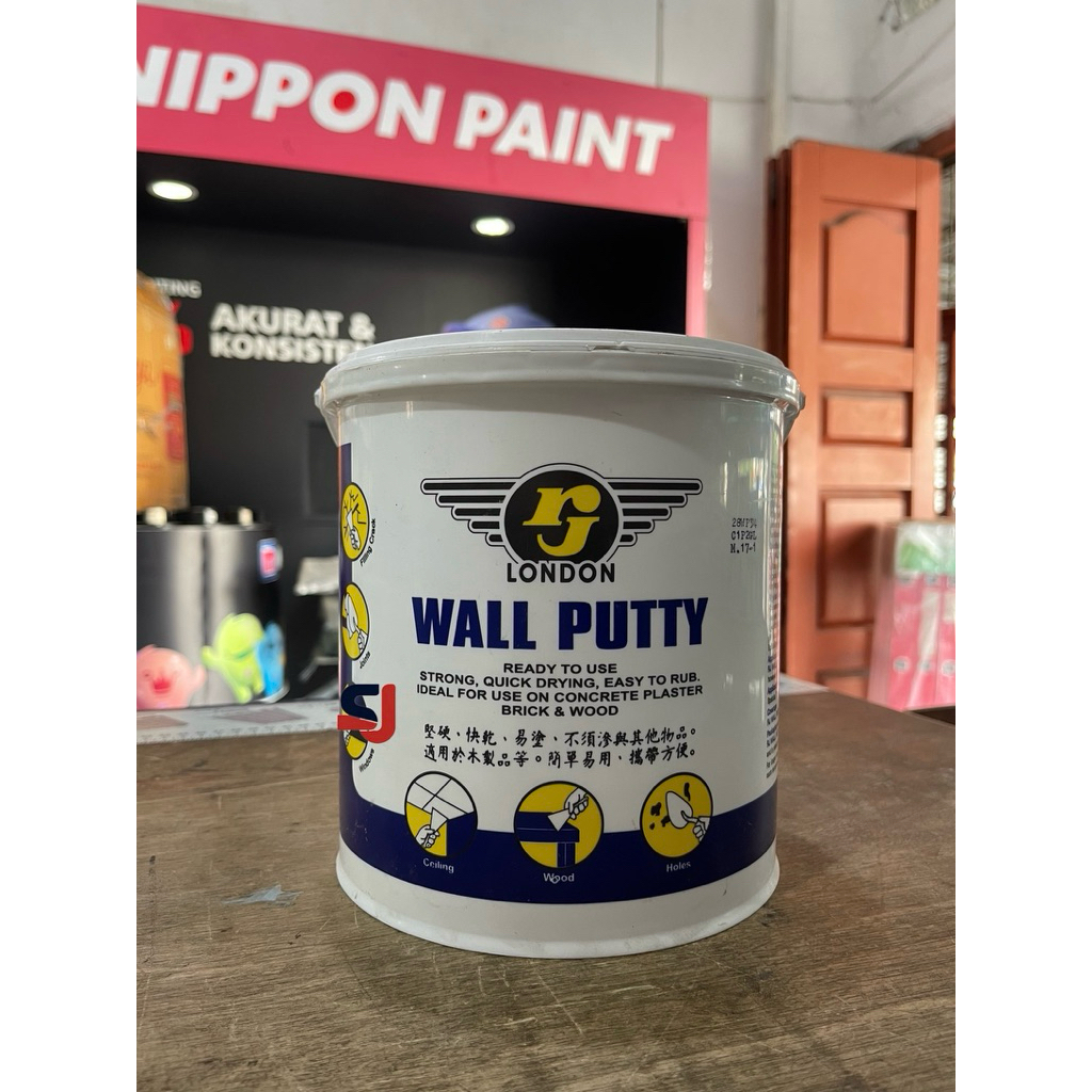 DEMPUL TEMBOK / DEMPUL WALL PUTTY RJ 5KG