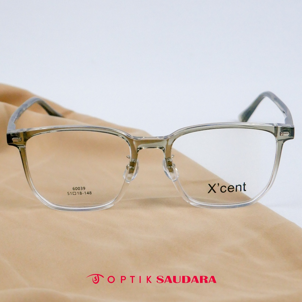 Optik Saudara - Frame Xcent - Kacamata Unisex Square Style Modern F XC60039 C11 51