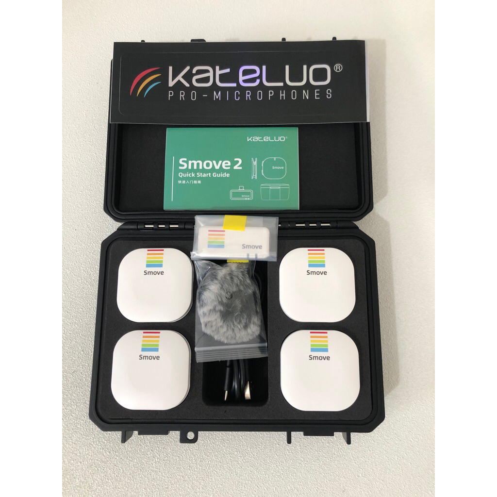 KATELUO Smove 4 wireless microphone Podcast