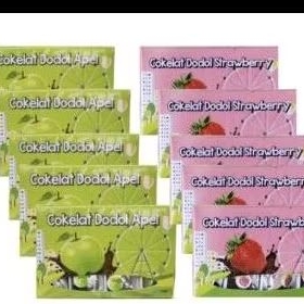 

Paket Dodol apel strawbery isi 5 box Parcel oleh oleh malang