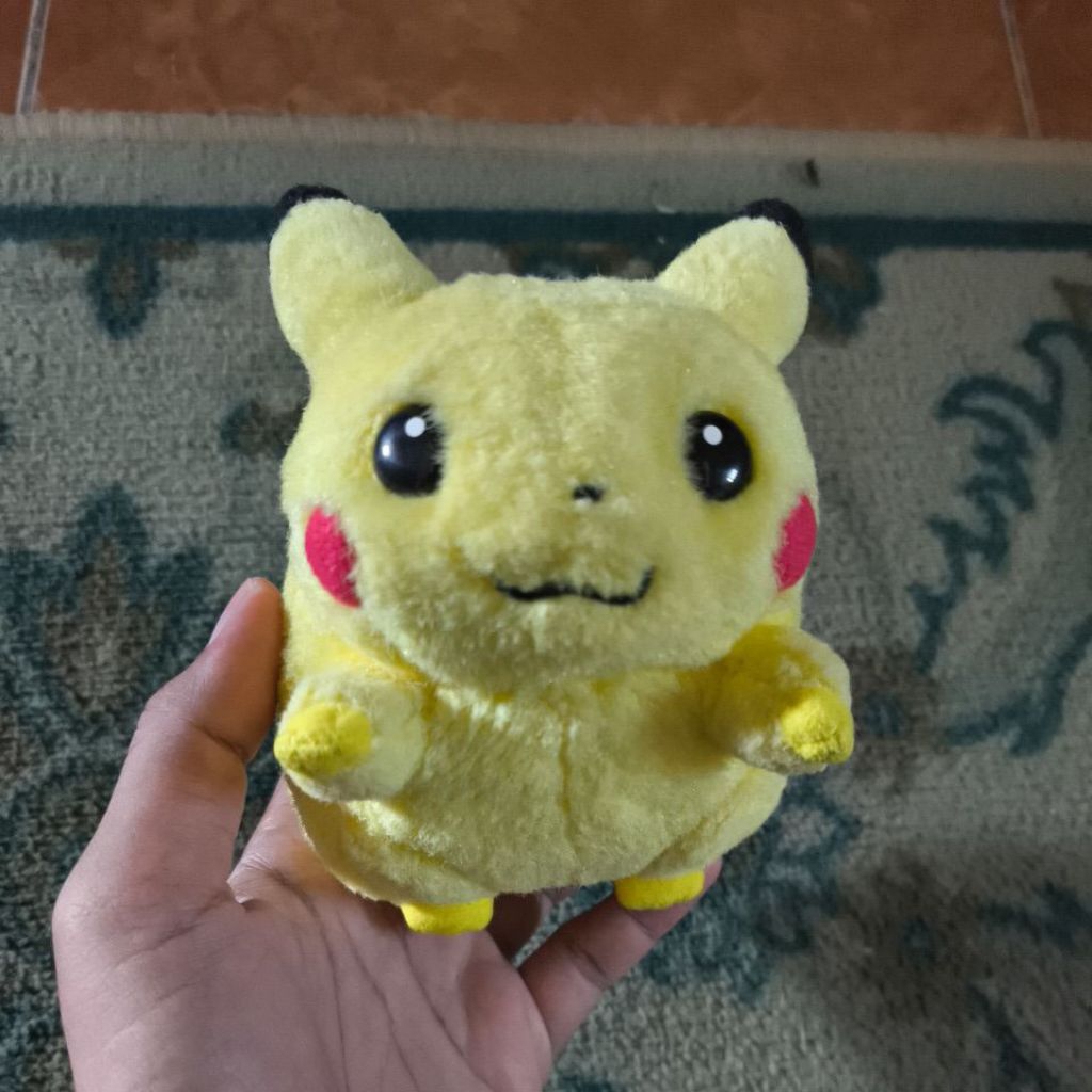 Boneka Pikachu Tomy Pokemon Vintage (Bukan Tetot)