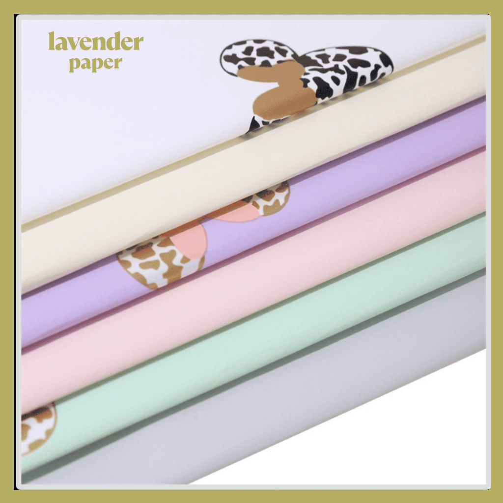 

Isi 20 LEMBAR Kertas Buket Bunga Motif Kartun Kertas Kado Flower Wrapping Cellophane KB101