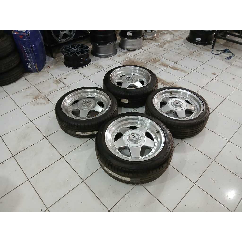 VELG SECOND RACING HSR AACHEN RING 17 LEBAR CELONG COCOK BUAT MOBIL YARIS,JAZZ,AGYA,AYLA,AVANZA