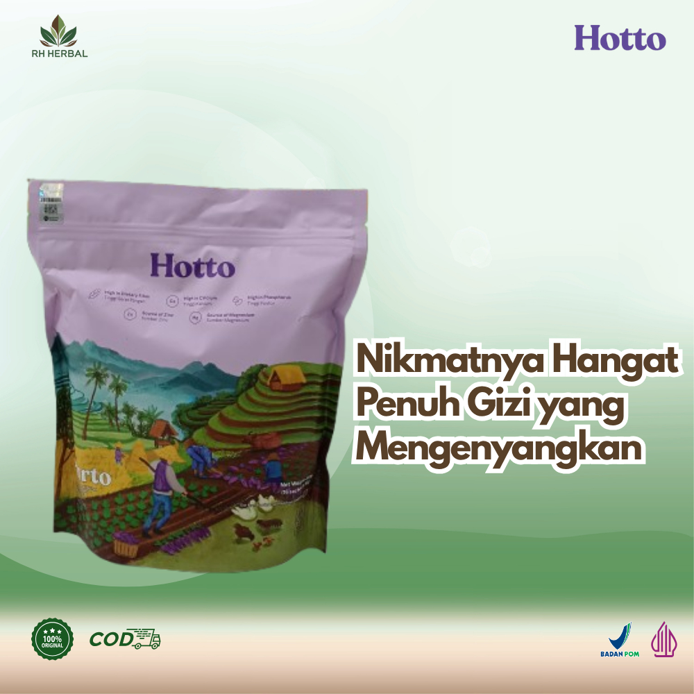 

Hotto Purto Multigrain Ubi Ungu – Solusi Alami untuk Asam Lambung & GERD | 480g