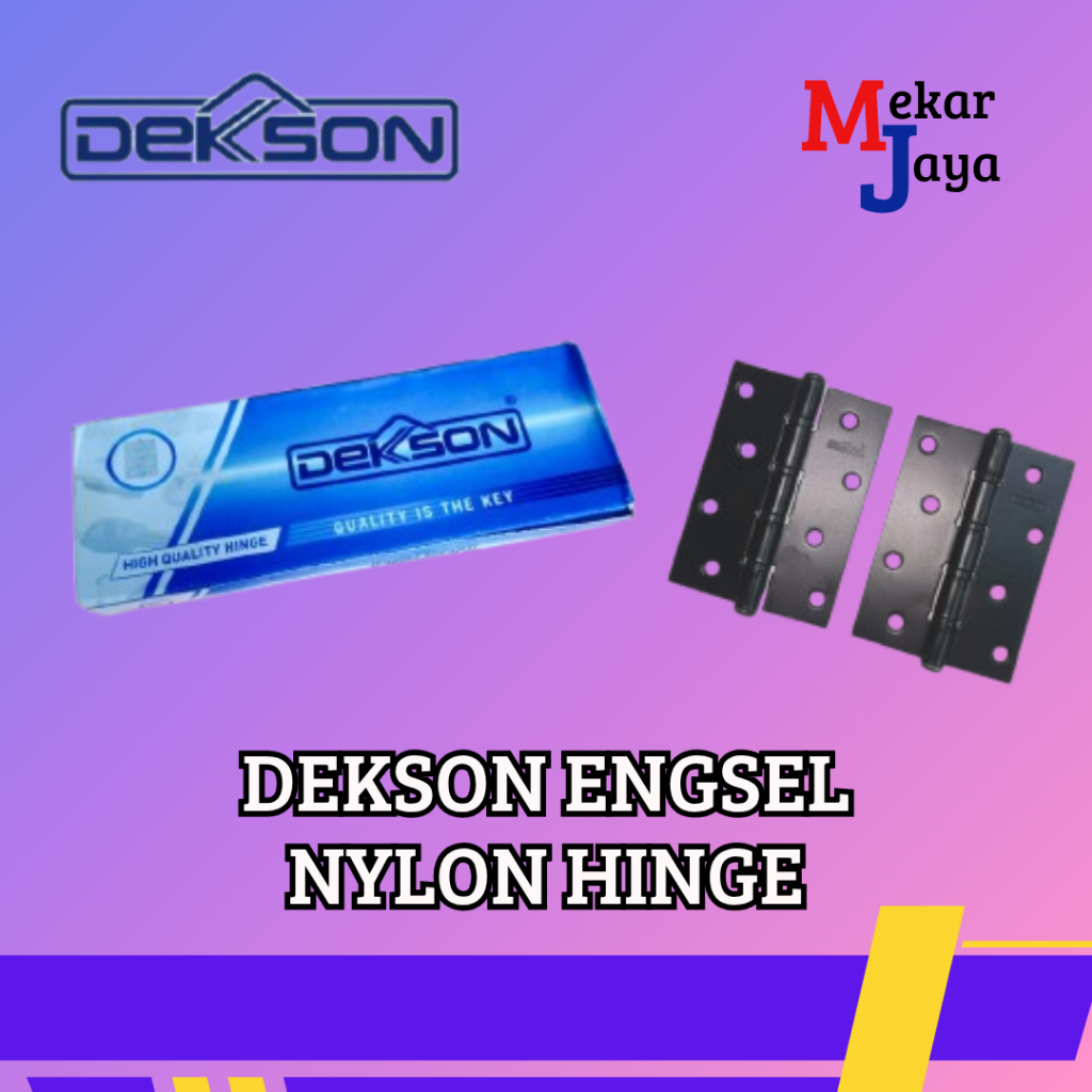 DEKSON ENGSEL KUPU-KUPU/ENGSEL PINTU 3 INCH 4 INCH DEKSON