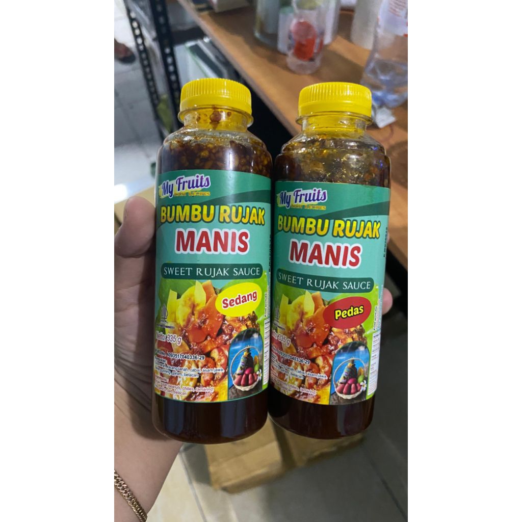 

Bumbu rujak manis pedas dan sedang