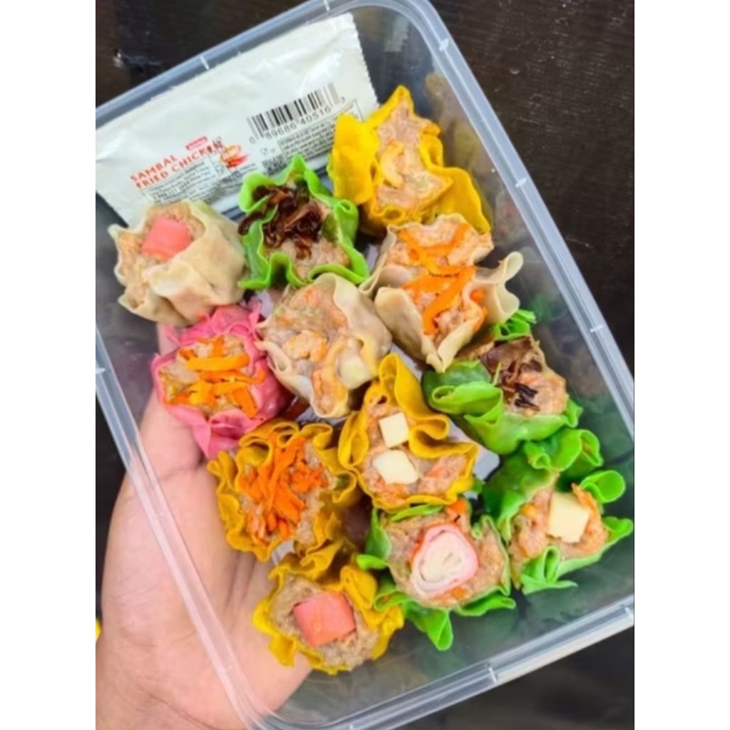 

dimsum udang ayam pelangi 12 premium