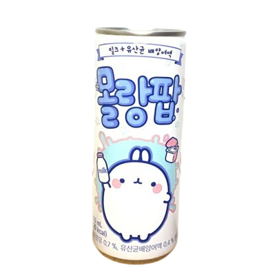 

MOLANGPOP MINUMAN BERKARBONAT RASA SUSU KALENG 250 ML 8801223002640