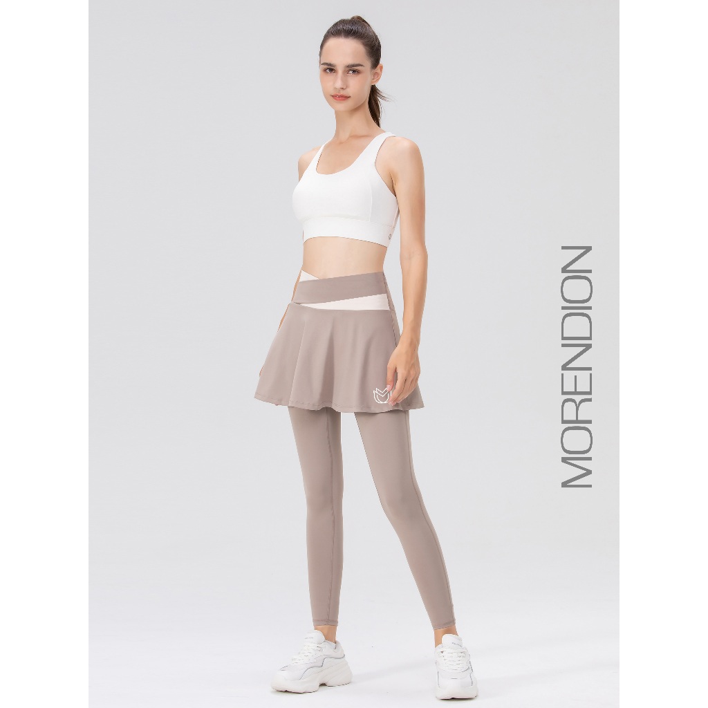 Morendion - Rok Legging Olahraga Wanita Premium Jumbo Rok Legging Olahraga 2 in 1 Premium