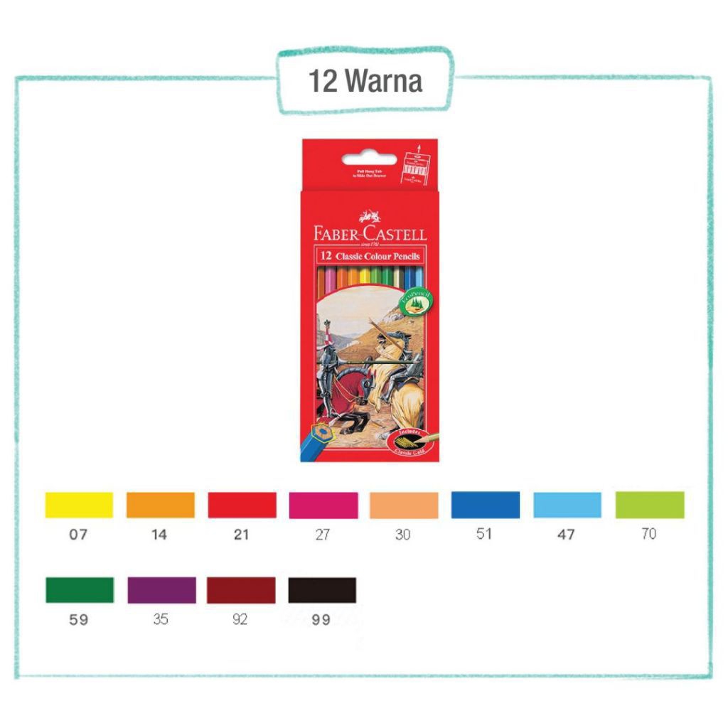 

Pensil Warna Faber Castell