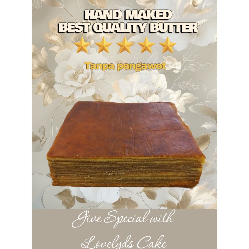 

lapis legit premium butter (PO H-3,HALAL)