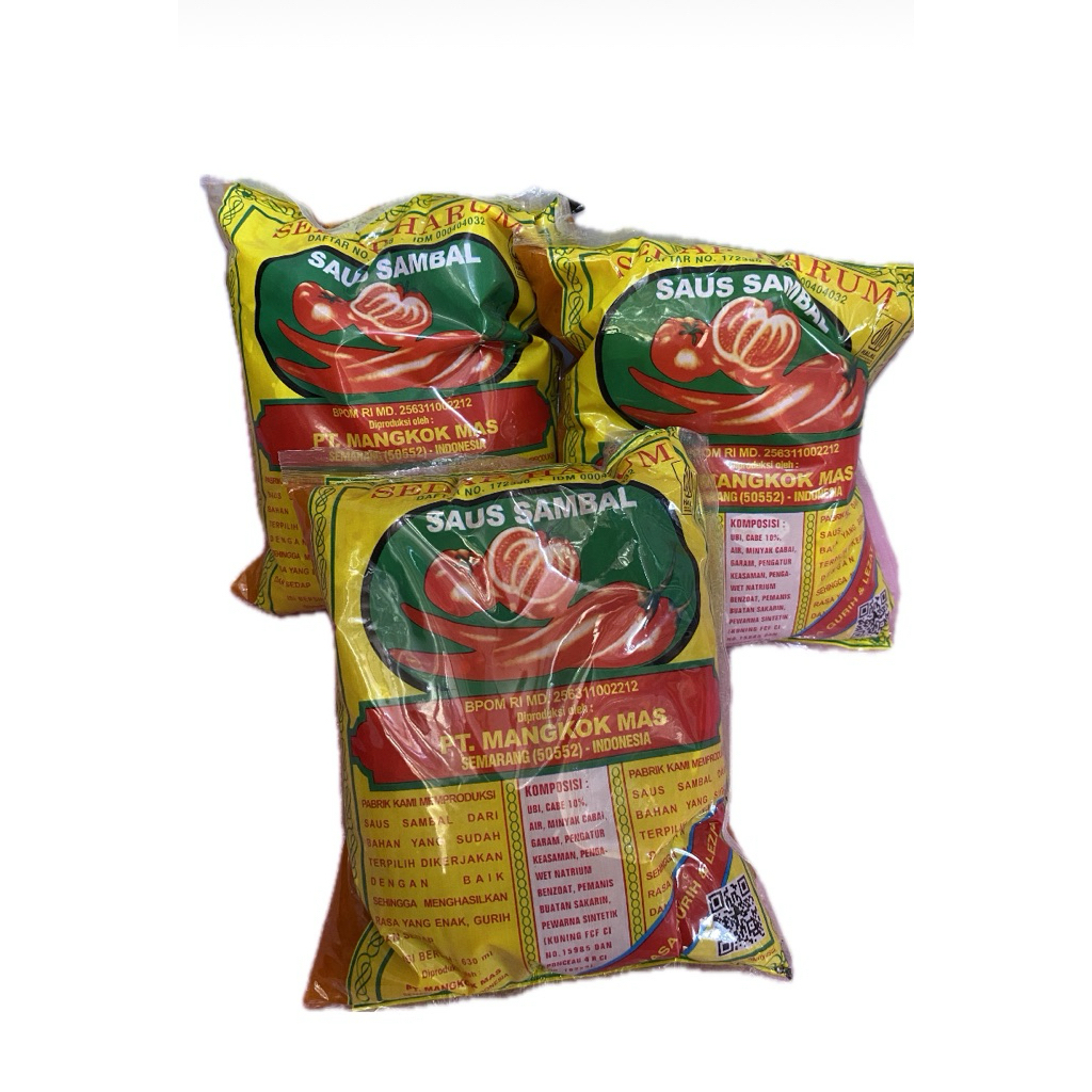

saos sambal mangkok sedap harum 630 ml