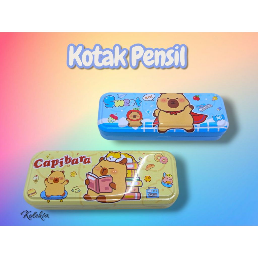 

Kotak Pensil motive capy bara