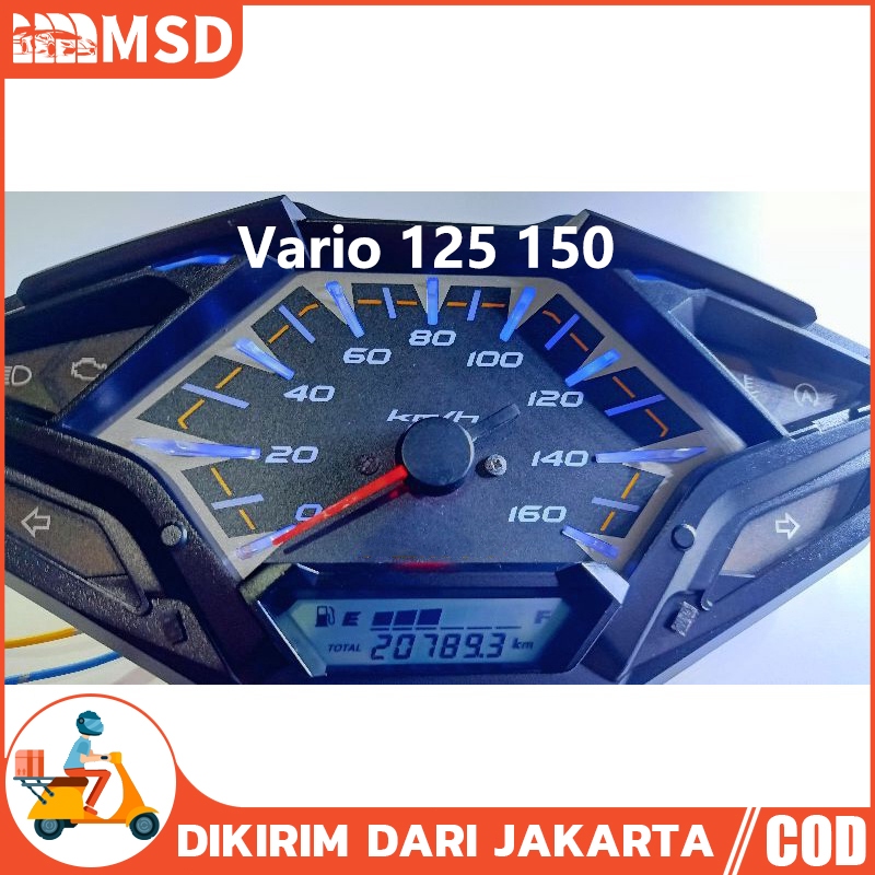 lcd Vario 125 150 LED 2016-2017 Indikator Bensin Honda Vario