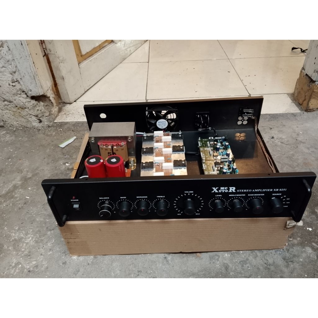 Power Amplifier 5A ct45 BELL Mid Sub Pisah