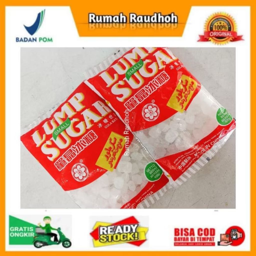 

GULA BATU LUMP SUGAR SMALL 400 GRAM - GULA BATU PREMIUM