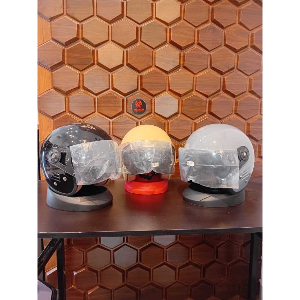 HELM BIP PLAST FANTASY PILOT SOLID