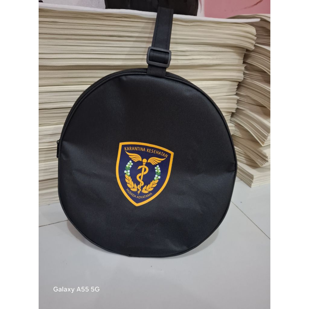 Taspet kemenkes//Taspet karantina kesehatan//tas topi pet kemenkes