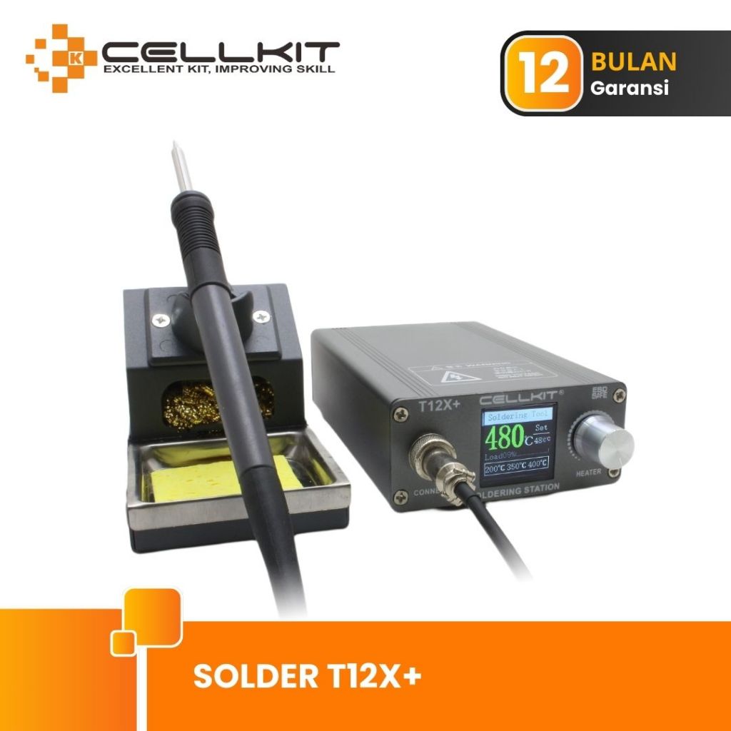 CELLKIT Solder Station Solder Premium T12X+ ORI