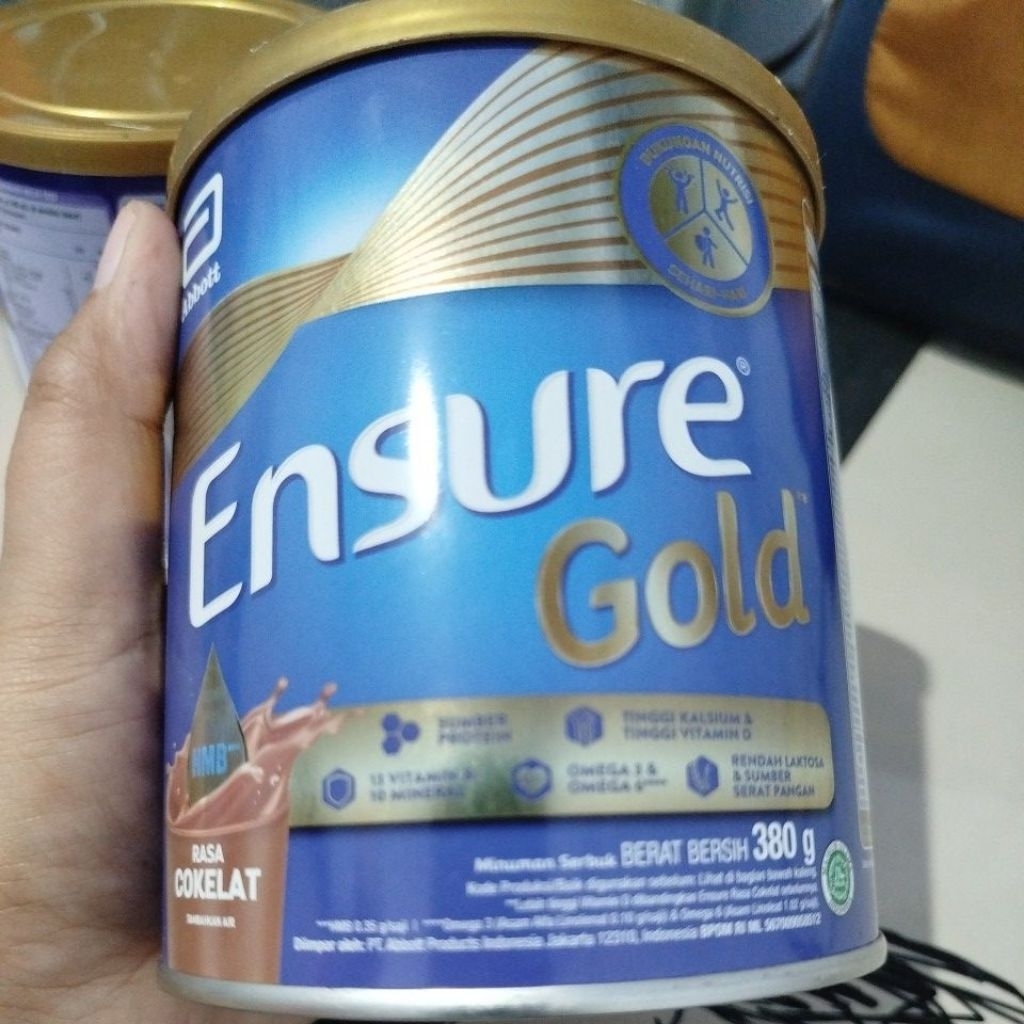 

Ensure Gold Coklat 380 gram exp Oktober 2025